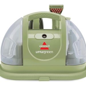 Bissell Little Green Multi-Purpose Portable Carpet And Upholstery Cleaner.